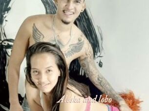 Aleska_and_lobo