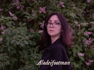 Alodeifootman