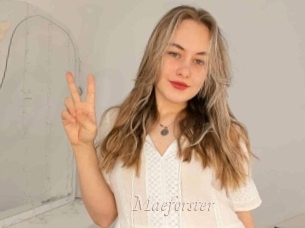 Maeforster