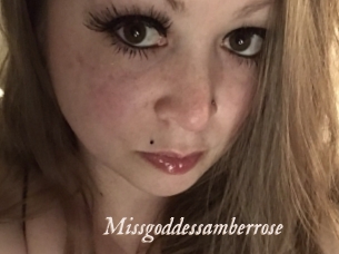 Missgoddessamberrose