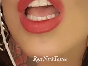 RoseNeckTattoo