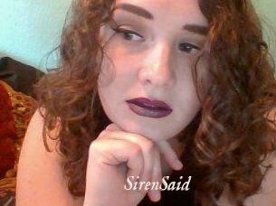 SirenSaid