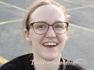 Thelibrarianandbear